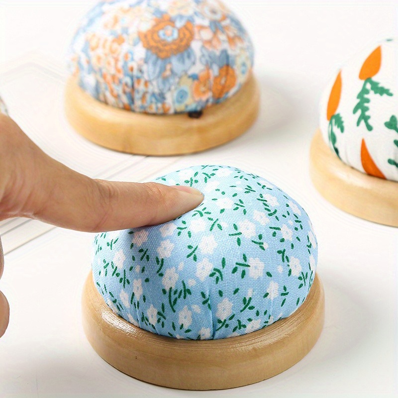 Charming Wood-Base Pin Cushion - Sewing Pin Cushion recension och pris