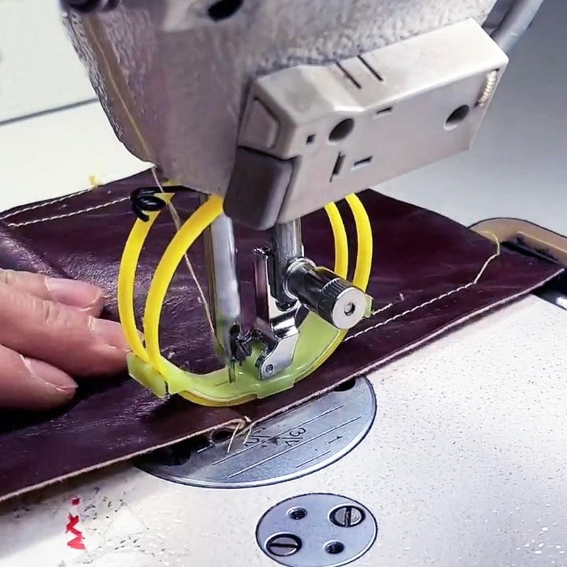 Nylon Double Ring Foot For JUK - Leather Needle Heavy recension och pris