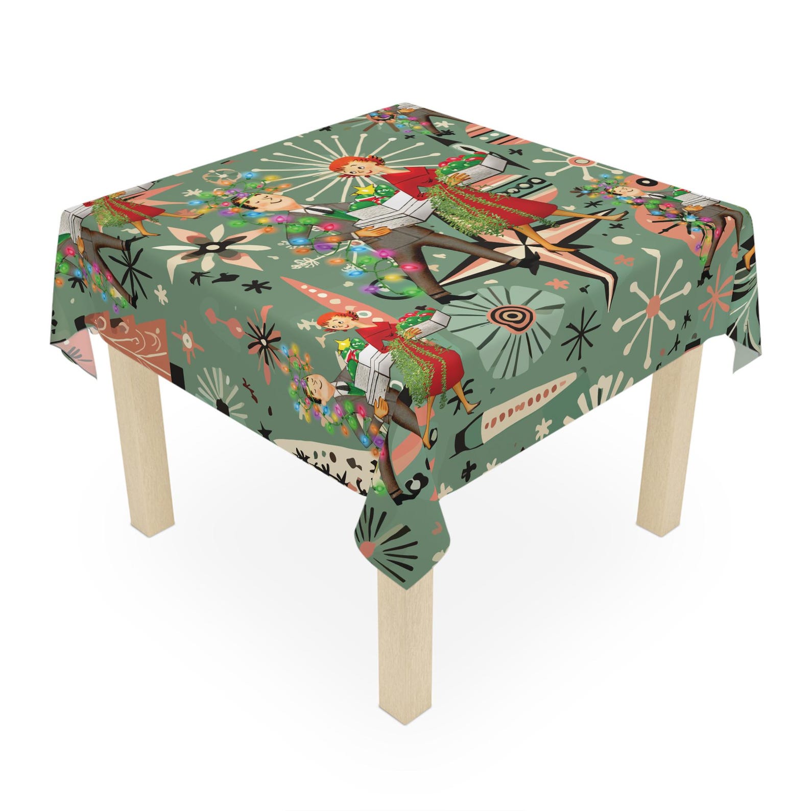 Retro 1950s Kitsch Christmas S - Century Textile & Sewing Supply Online Shopping recension och pris
