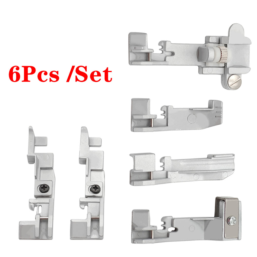 6Pcs/Set Presser Foot For Sing - Sewing Gathering recension och pris