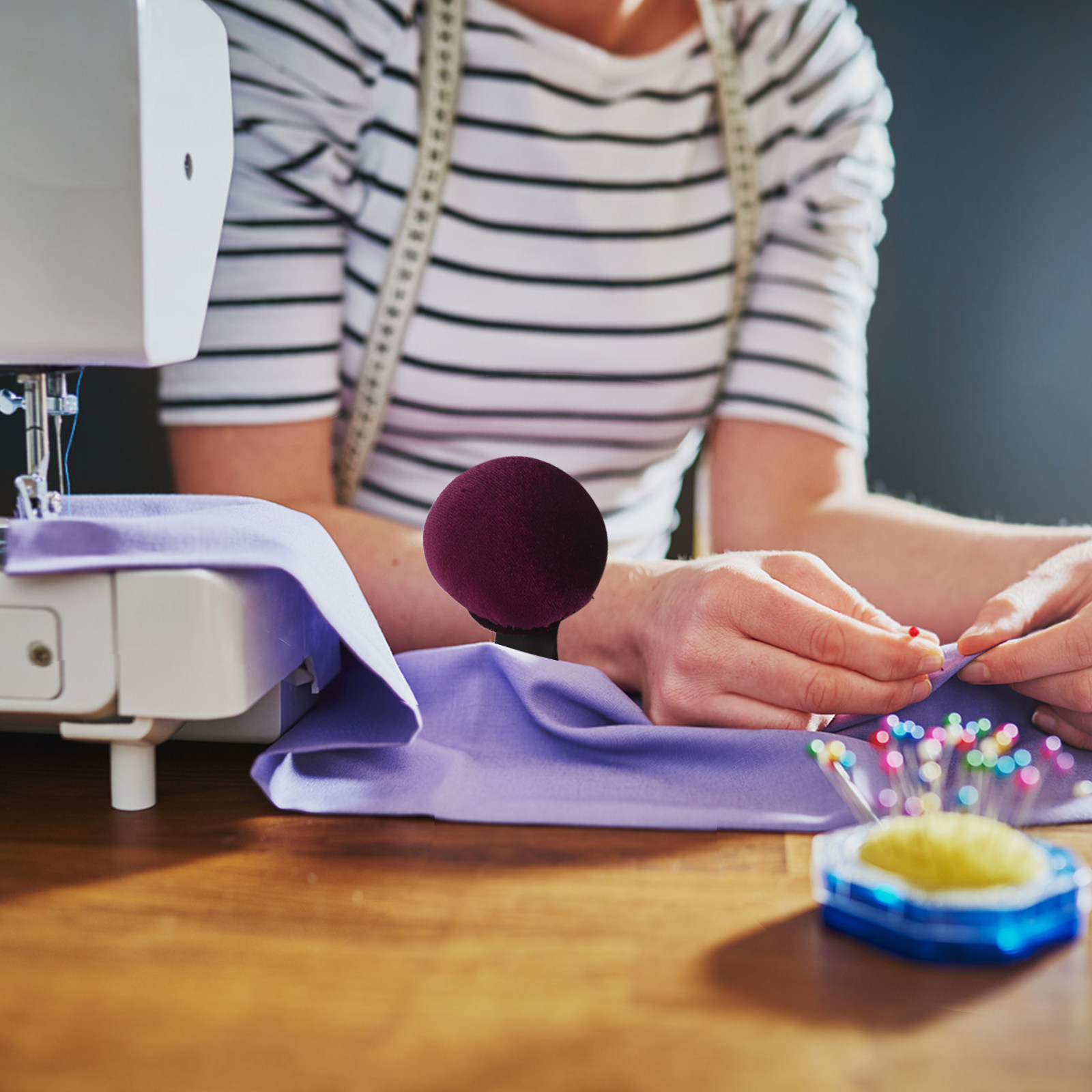 Wrist Pin Cushion Slap Bracele - Sewing Pin Cushion recension och pris