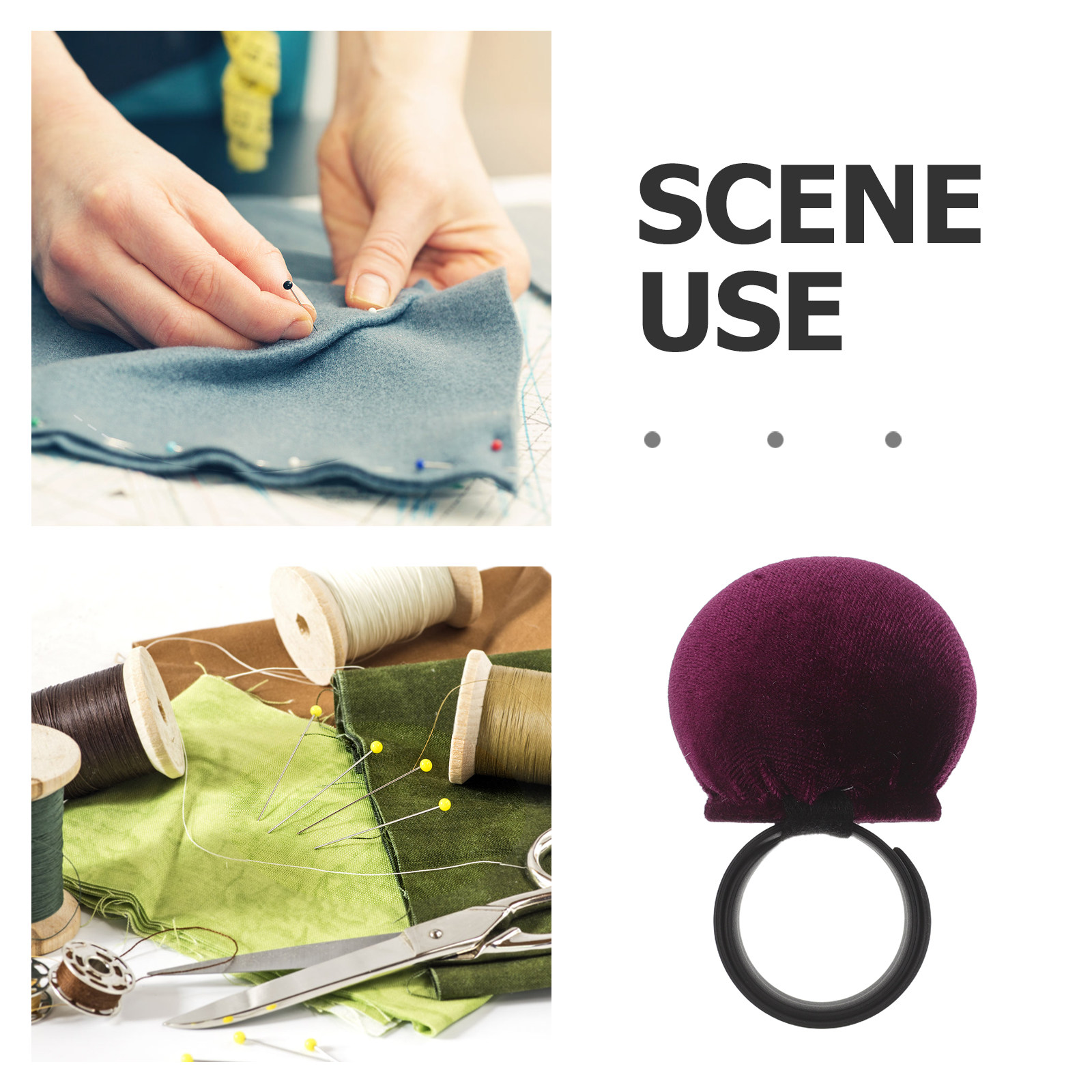 Wrist Pin Cushion Slap Bracele - Sewing Pin Cushion recension och pris