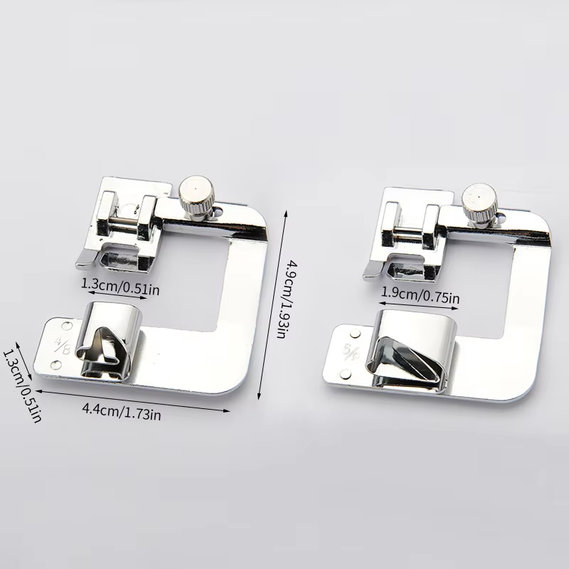 2026 NEW 9mm /13mm /19mm /25mm - Rolled Hem Foot recension och pris