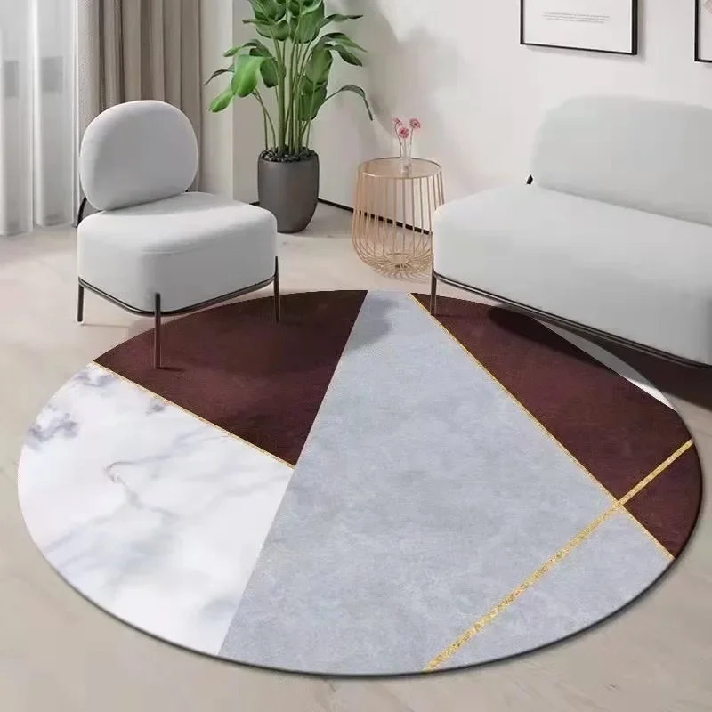 ~O~Geometric Round Rug with Mo - Century Textile & Sewing Supply Online Shopping recension och pris