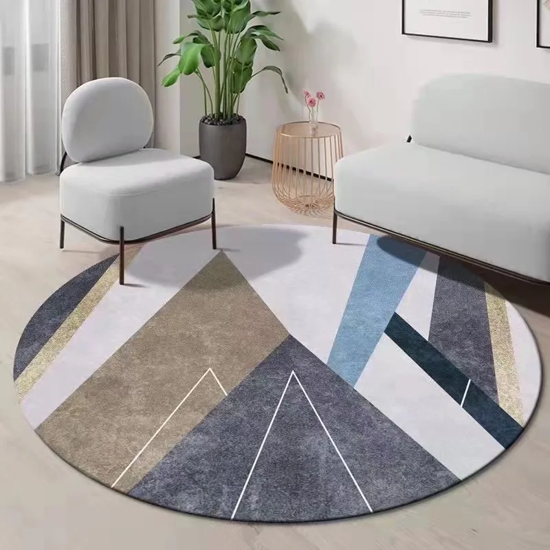 ~O~Geometric Round Rug with Mo - Century Textile & Sewing Supply Online Shopping recension och pris