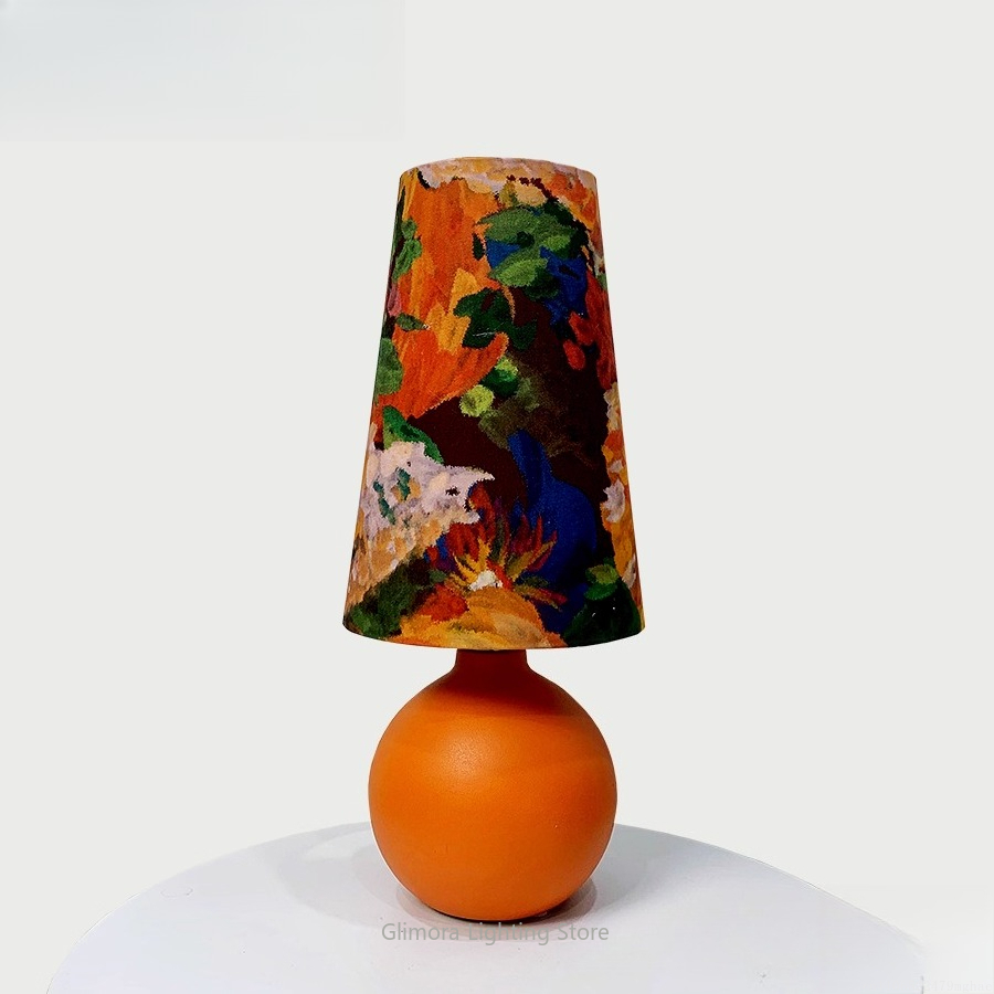 Orange Sphere Table Lamp: UK L - Century Textile & Sewing Supply Online Shopping recension och pris