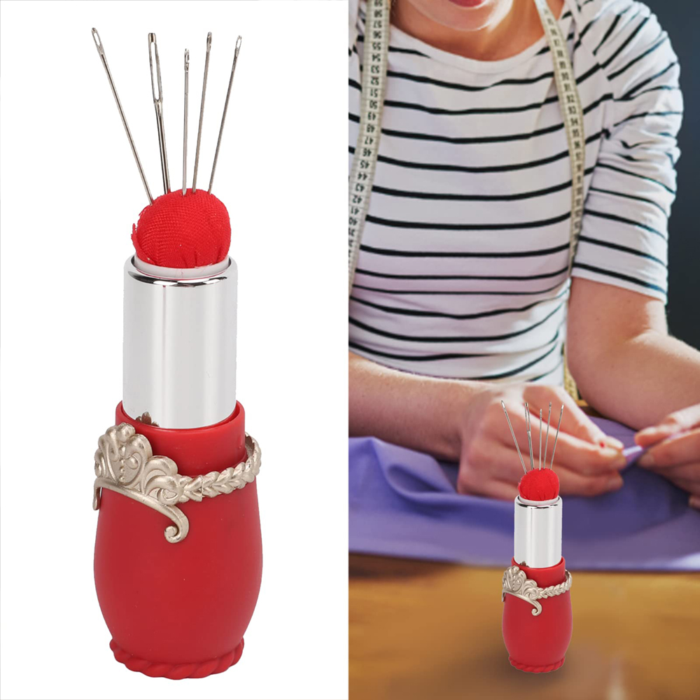 Lipstick Pin Cushion Sewing Ne - Sewing Pin Cushion recension och pris
