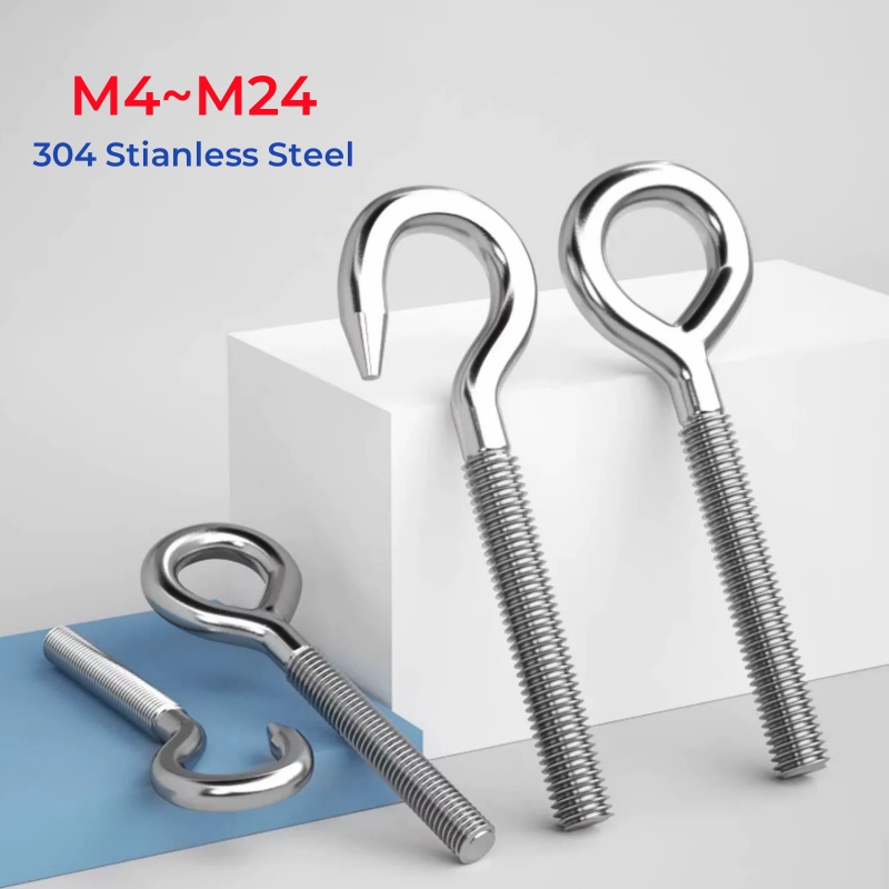 304 Stianless Steel Sheep Eye  - Hook Eye Fastener recension och pris