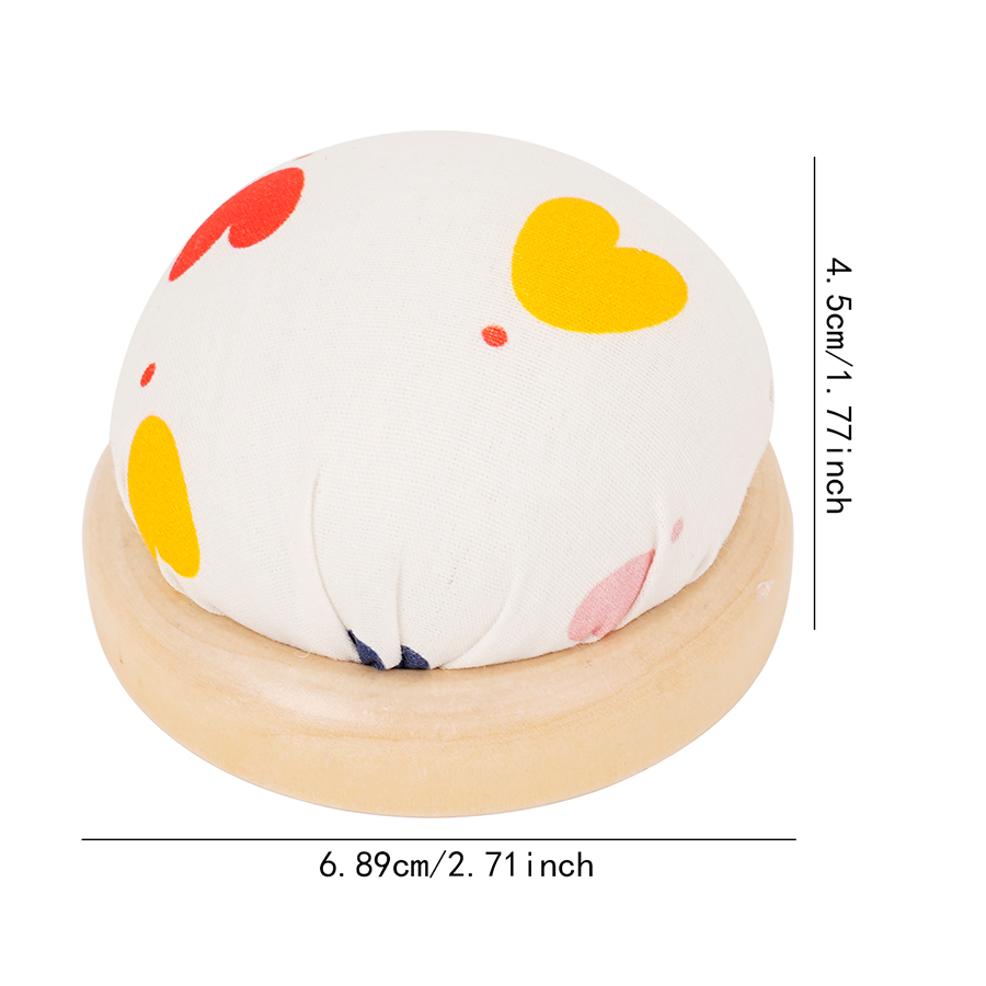 1pc Small Fresh Style Fabric S - Sewing Pin Cushion recension och pris