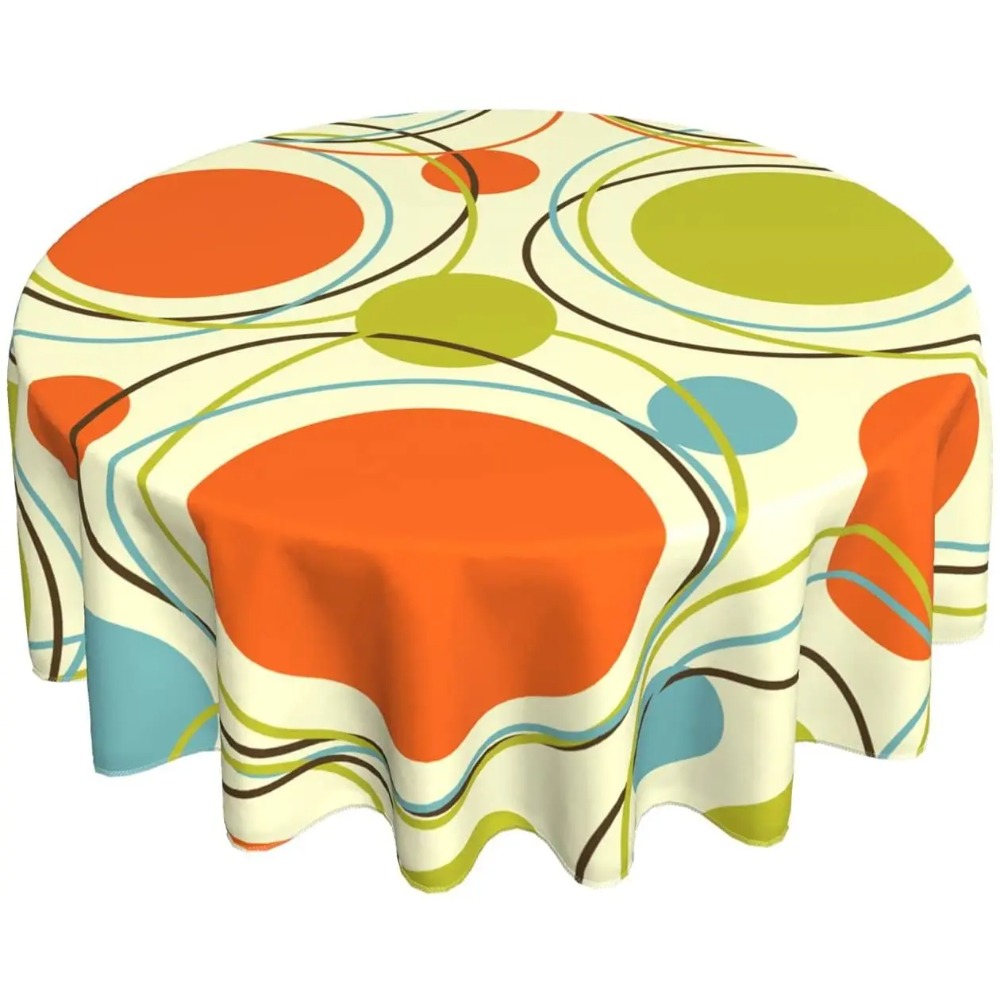 Table Cloth Colorful 1950s Ret - Century Textile & Sewing Supply Online Shopping recension och pris