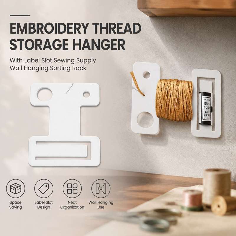 Embroidery Thread Storage Hang - Sewing Labels recension och pris