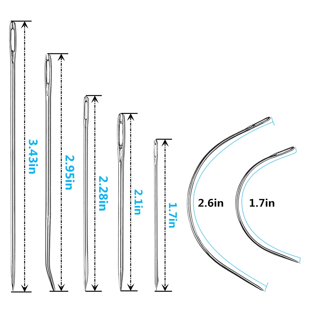 7 PCS/Pack Leather Sewing Need - Leather Needle Heavy recension och pris