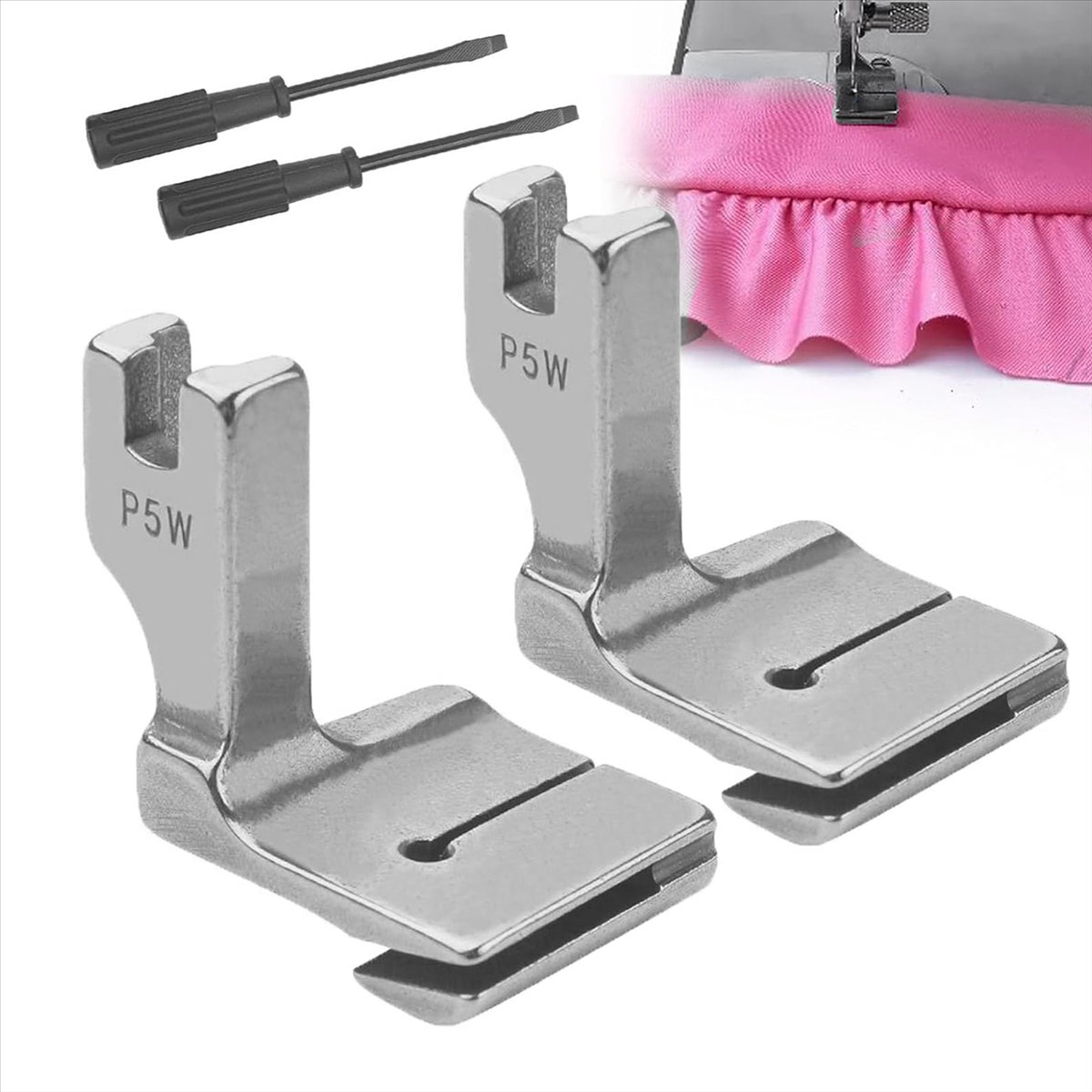 [Greatitem]2Pcs Piping Sewing  - Sewing Gathering recension och pris