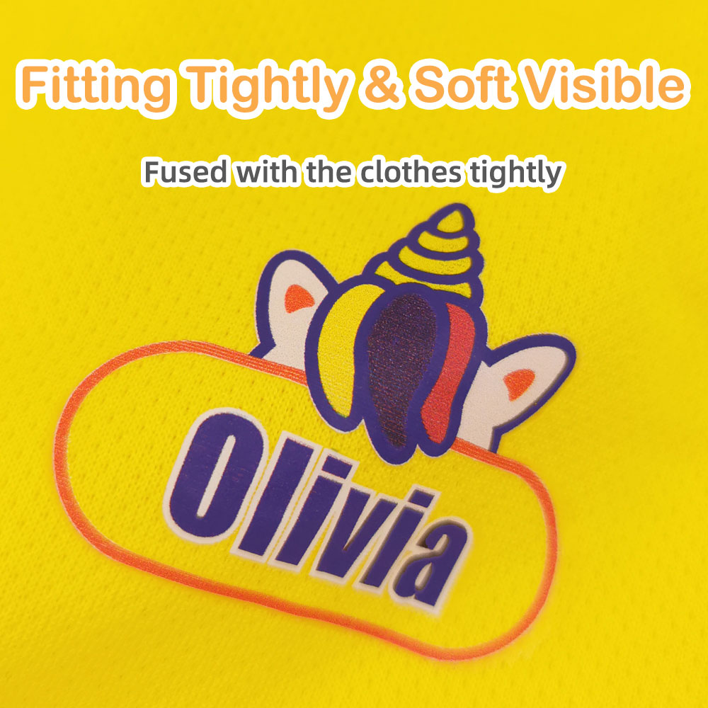 Custom Iron on Name Sticker Pe - Sewing Labels recension och pris