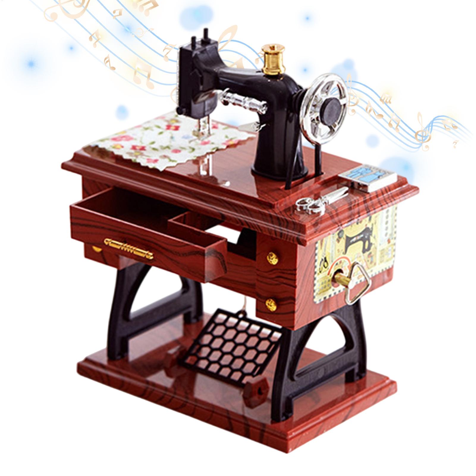 Sewing Machine Mini Music Box  - Sewing Gathering recension och pris