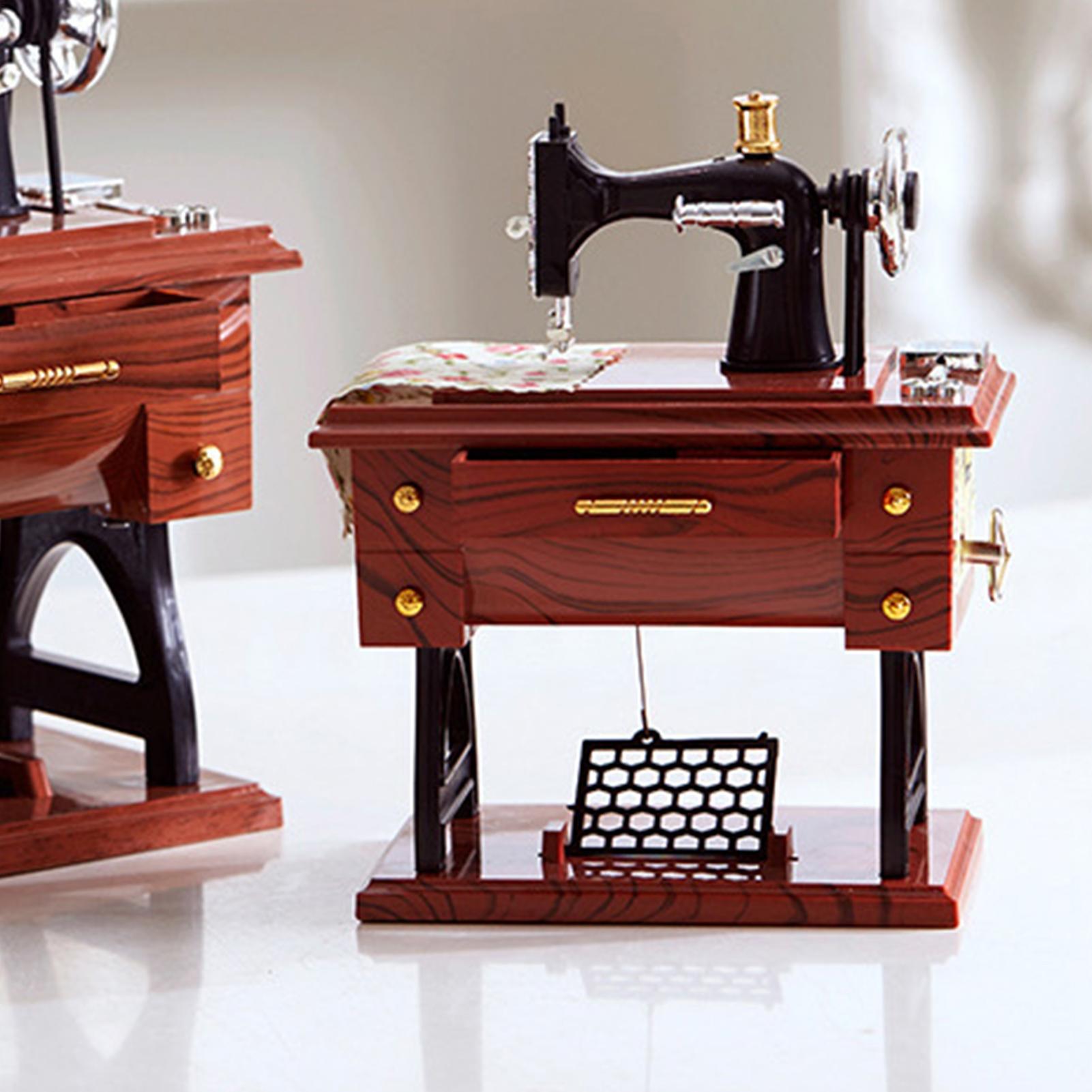 Sewing Machine Mini Music Box  - Sewing Gathering recension och pris