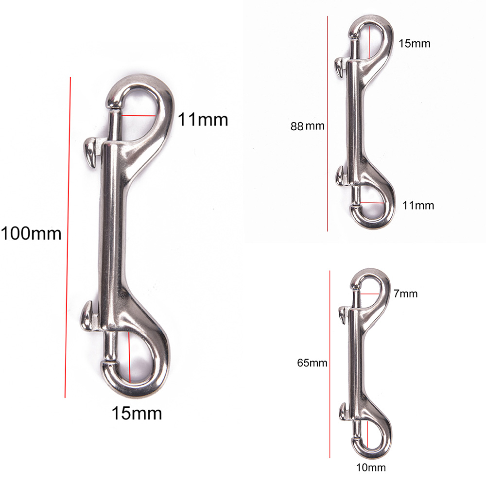 65/88/100mm Double Ended Scuba - Hook Eye Fastener recension och pris